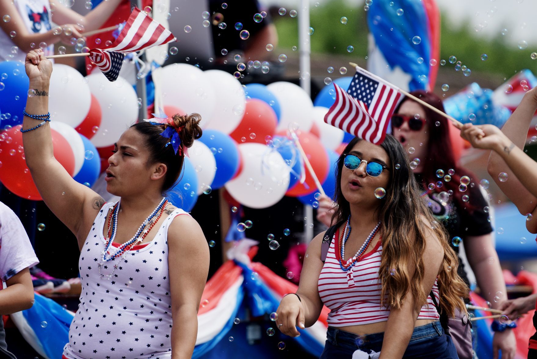 Stars and stripes at Laurel's annual 4th of July Parade